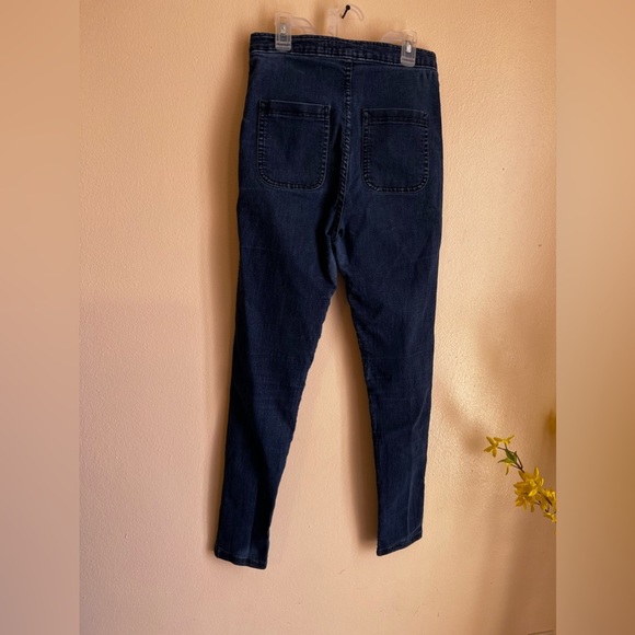 American Apparel Denim Women Blue Jeans M The Easy Jeans Made In México - Picture 8 of 11